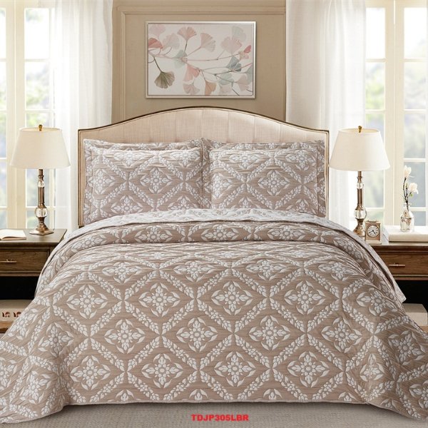 Jacquard quilt set