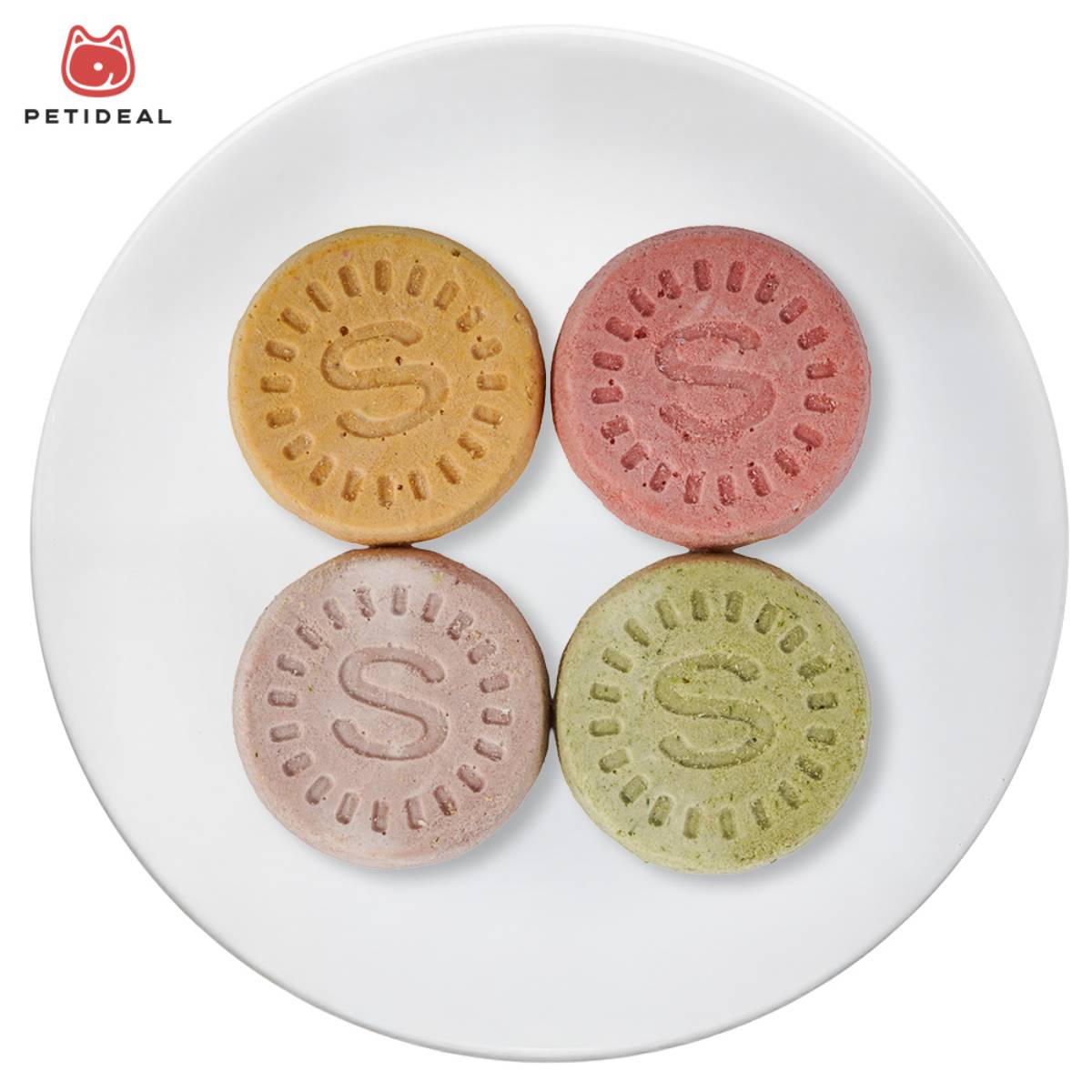 Patterned Freeze-Dried Chicken & Blueberry & Pumpkin & Cat Grass & Cranberry