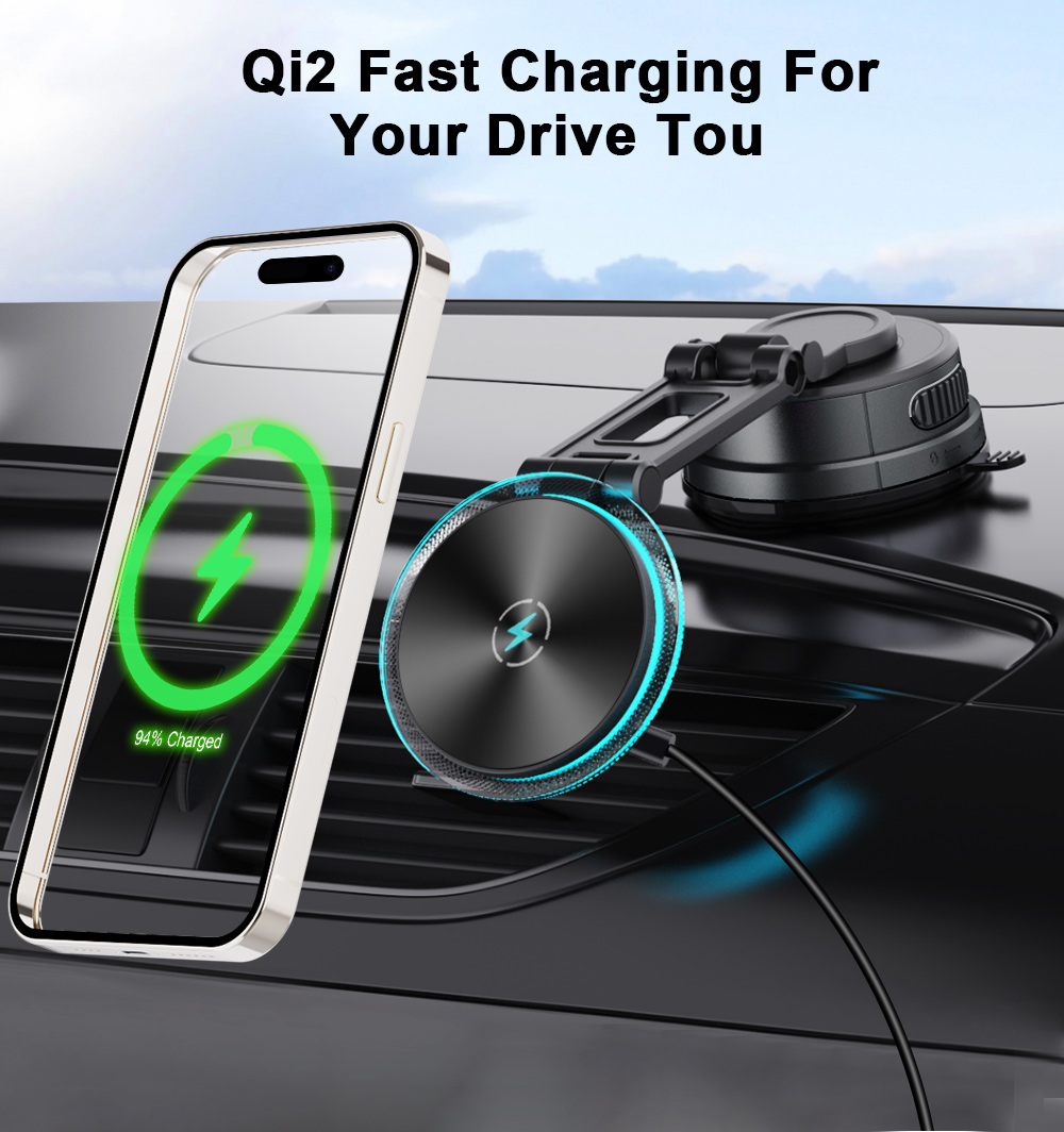 15W Magsafe Car Mount Charger