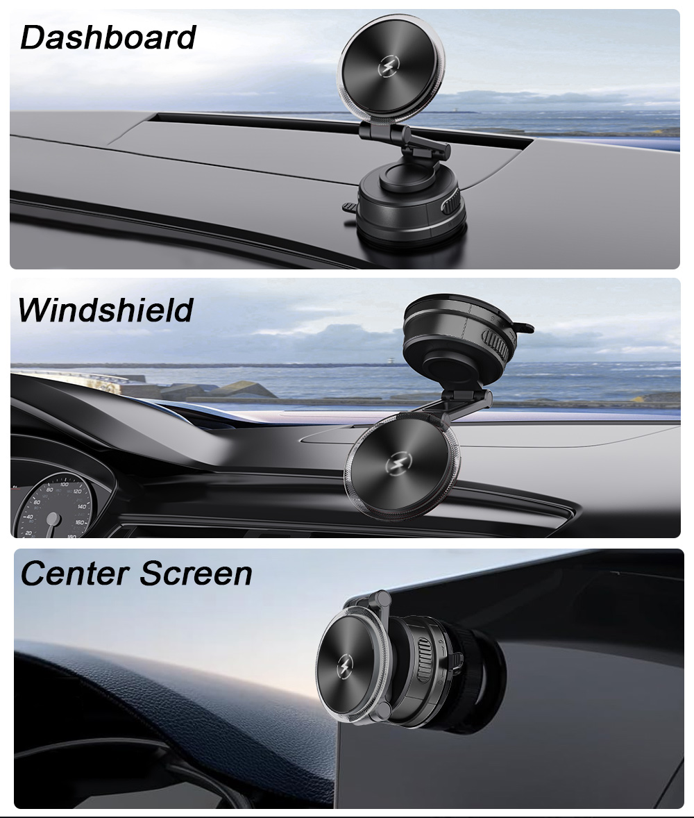 15W Magsafe Car Mount Charger