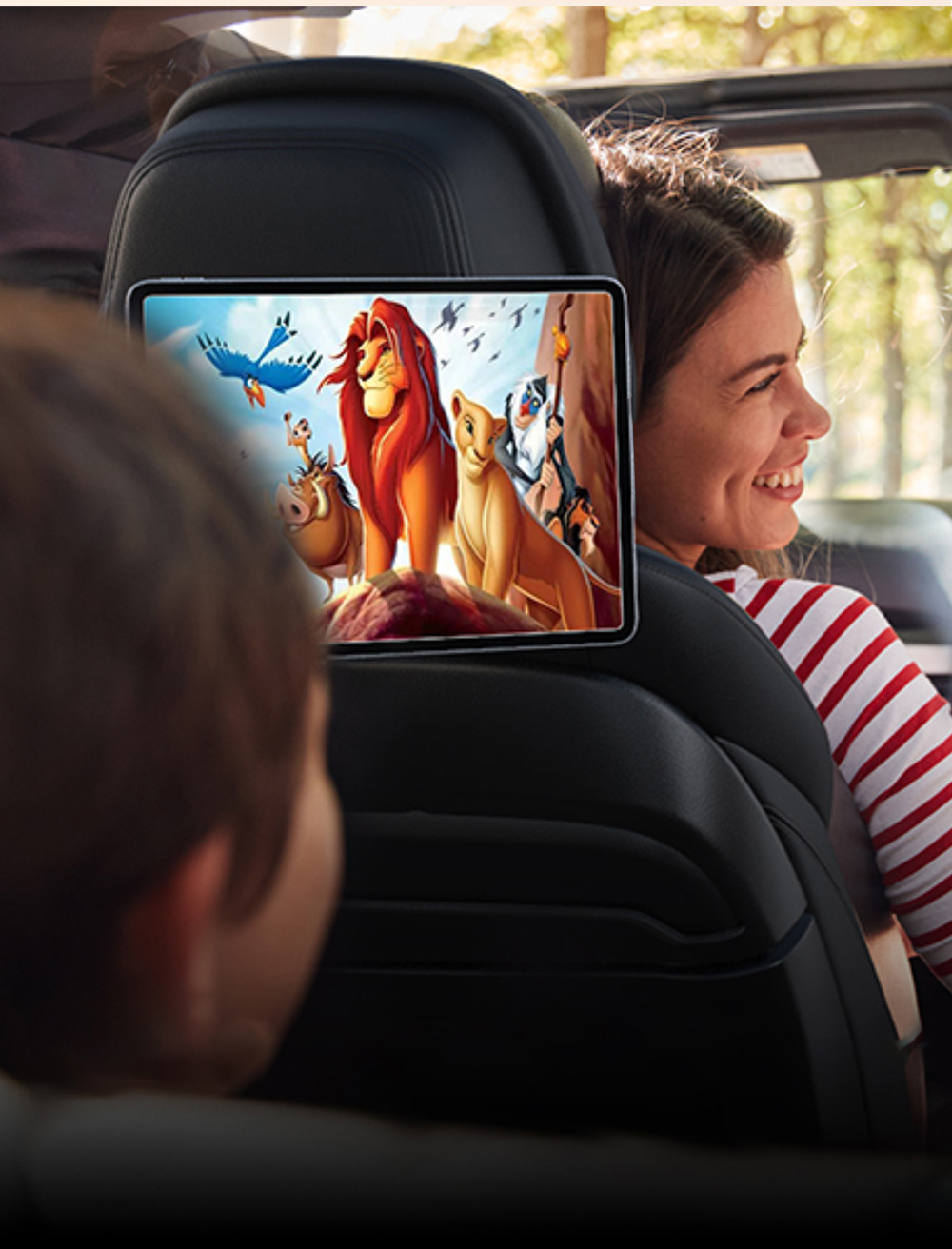 EV Car Headrest Tablet Holder