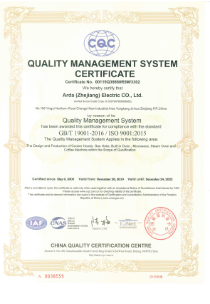 Quality Control in Appliance Factory