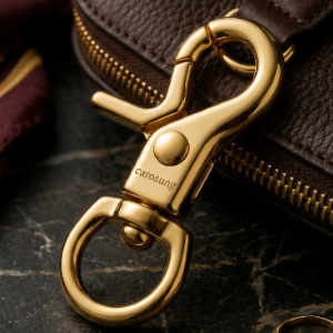 Solid brass snap hook