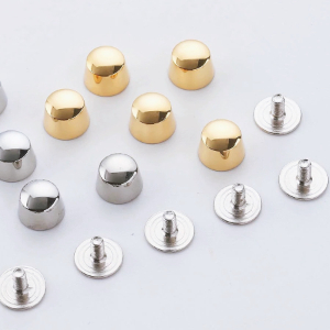 Stainless steel bag feet