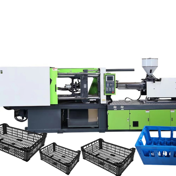 Crate injection molding machine