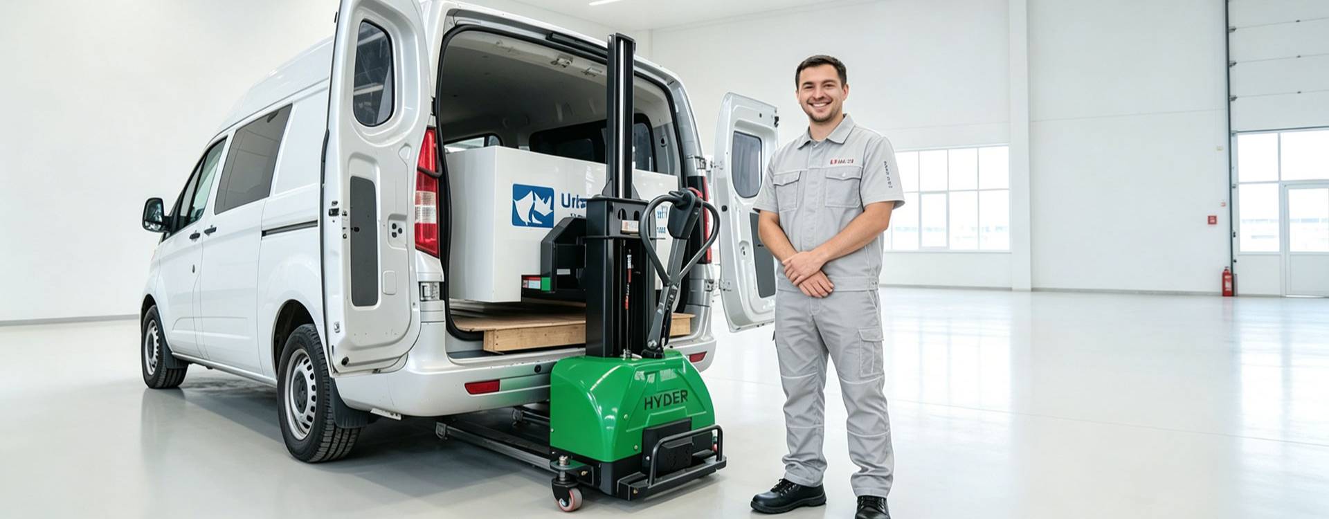 self loading pallet truck